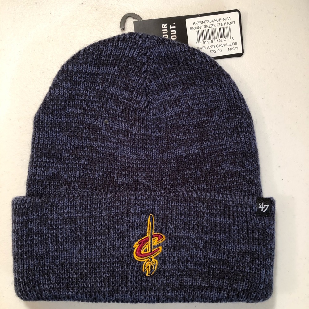 NWT Cleveland Cavaliers NBA Cuffed Knit Beanie